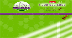 Desktop Screenshot of falconpest.com